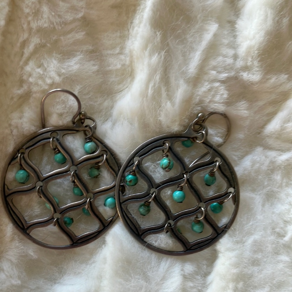 Silpada Sterling Silver & Turquoise Earrings